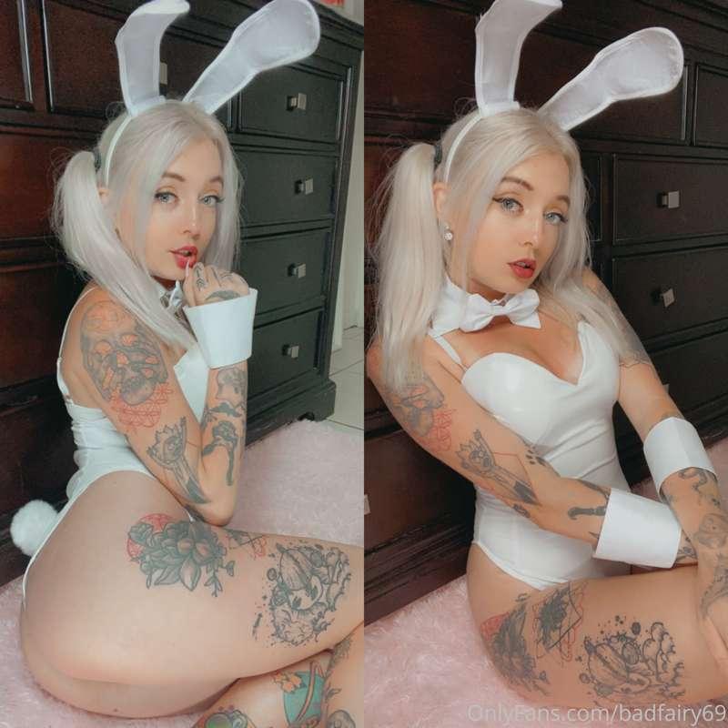 Bad little bunny 🐰 subscribe to my VIP to see me naught nake..