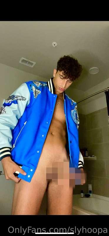 New Jacket, Same Massive Cock