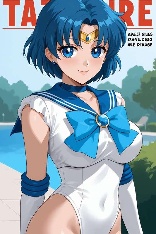 Ami Mizuno - Sailor Mercury NSFW Photobook