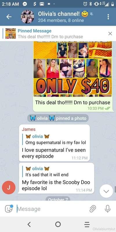 Join my group to chat and get to know me, and find exclusive..