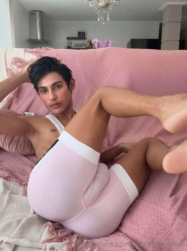 My hole is winking at you inside this outfit, wanna take a l..