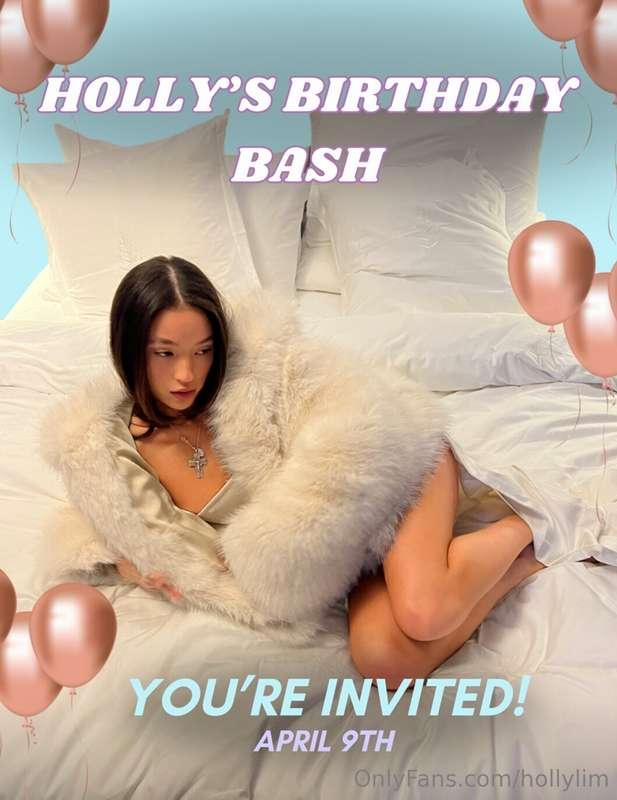 Who else is excited for my birthday on Wednesday? I can’t wa..