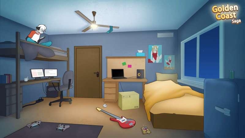 Nate`s dorm room