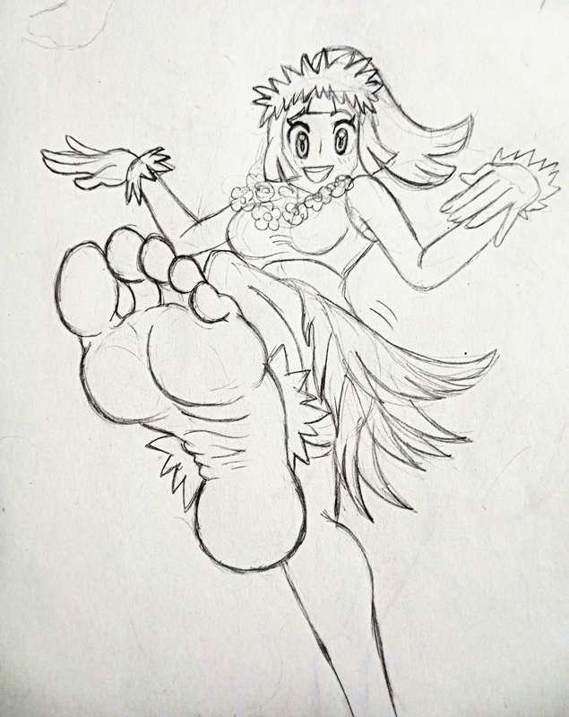 Hula Lillie [sketch]