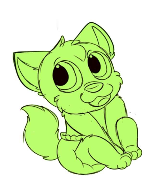 A Cute Chibi Puppy by Lucca