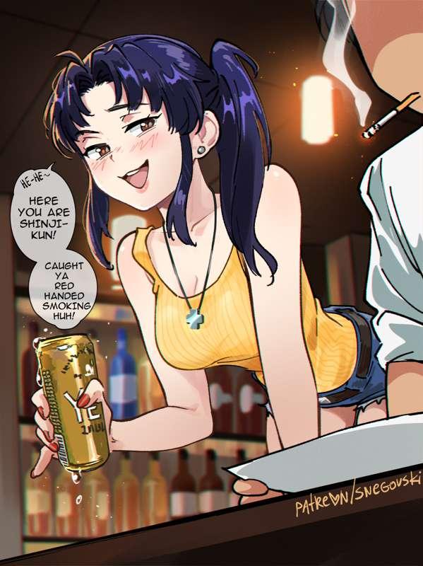 Misato's Black Lagoon bar (+ bonus pics)🍻