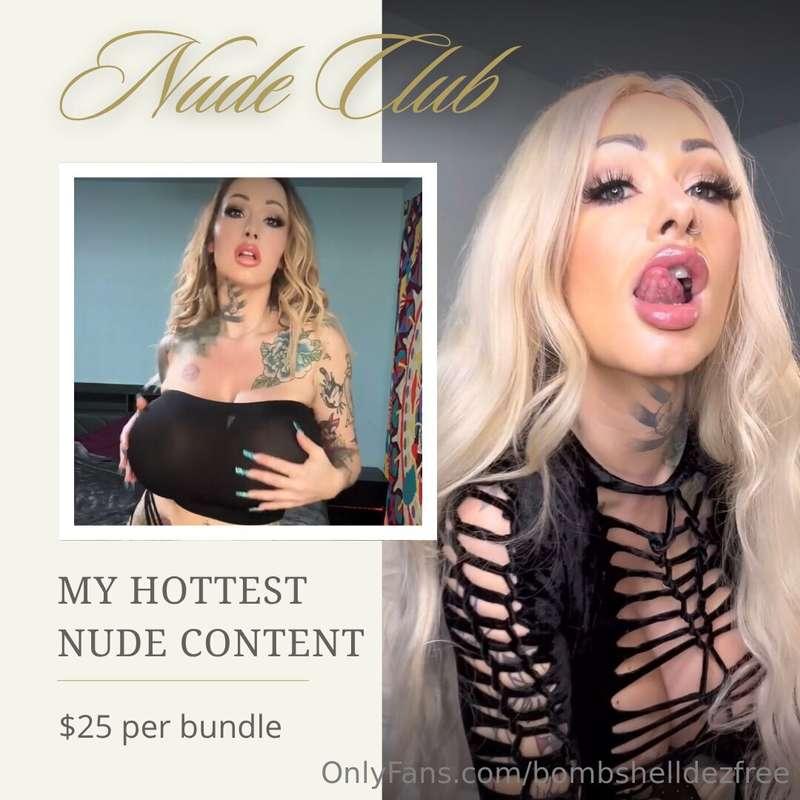 😍Ｎｕｄｅ Ｃｌｕｂ😍My hottest nude content sent straight to your DMs..