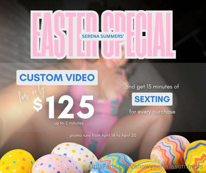 Hop into Easter with a sizzling deal 🥚For ONE WEEK ONLY, get..