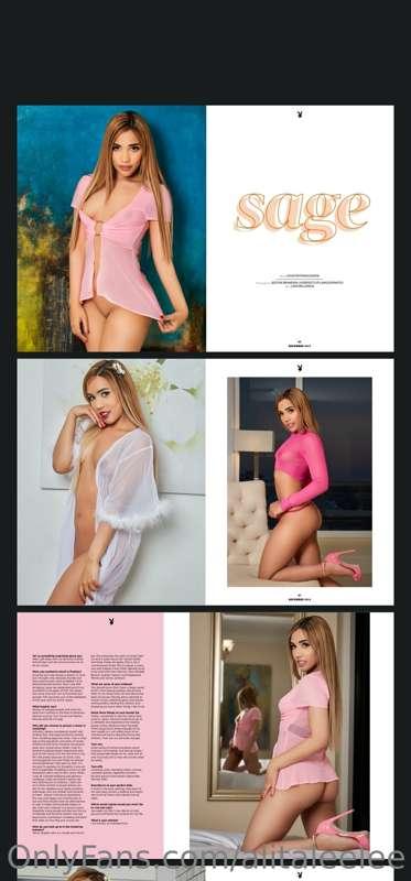 Throwback to my playboy pictorial preview. I loved shooting ..