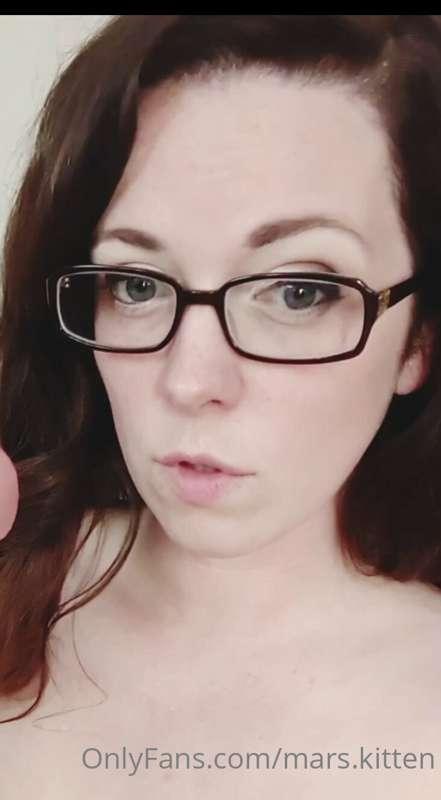 Want to watch me try to fit this huge cock in my mouth and i..