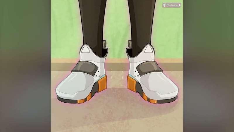 Shoe transformation (Animation commission)