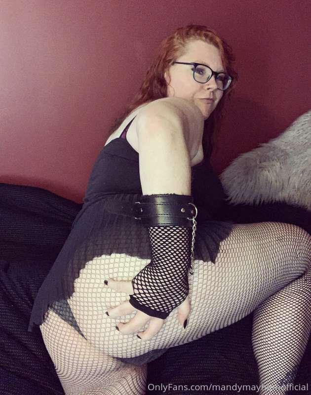 My juicy ass feels nice in these fishnets. 😉