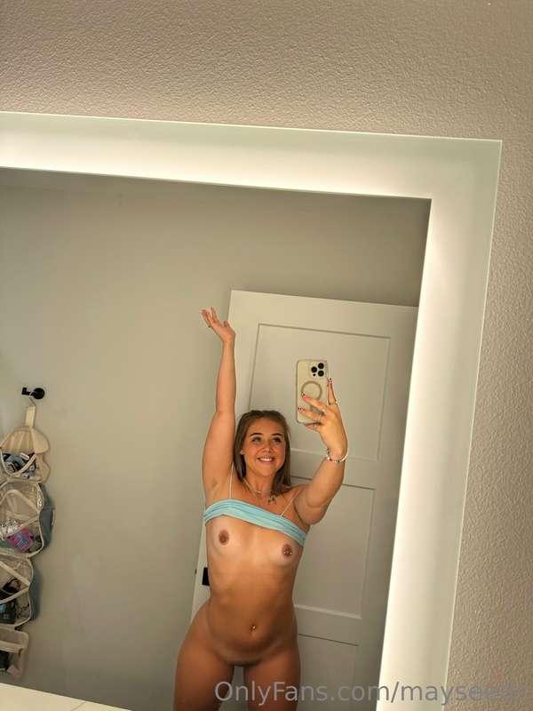 can you help me take off my top? I want to be fully naked 🤭