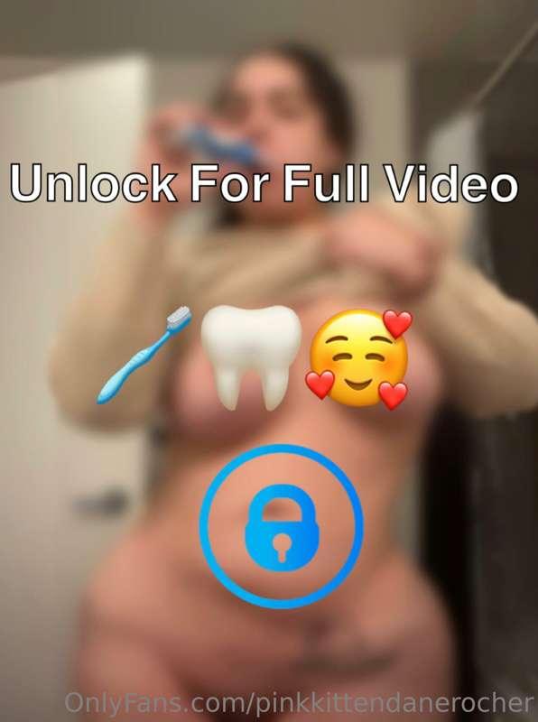 GOOᗪ ᗰOᖇᑎIᑎG 🌞 ᗯᗩTᑕᕼ ᗰE ᗷᖇᑌᔕᕼ ᗰY TEETᕼ ᔕᕼOᗯIᑎG ᗰY ᗷOOᗷIEᔕ 🪥🦷