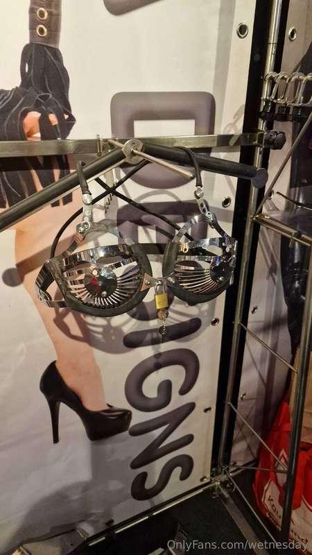 My new chastity bra !!! After a year Carrar made me acuston ..