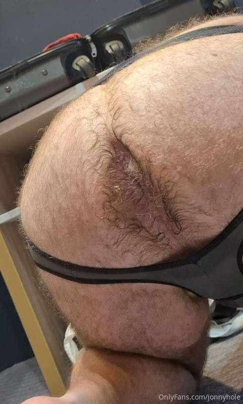 So this is what my used ass looks like after it's just taken..