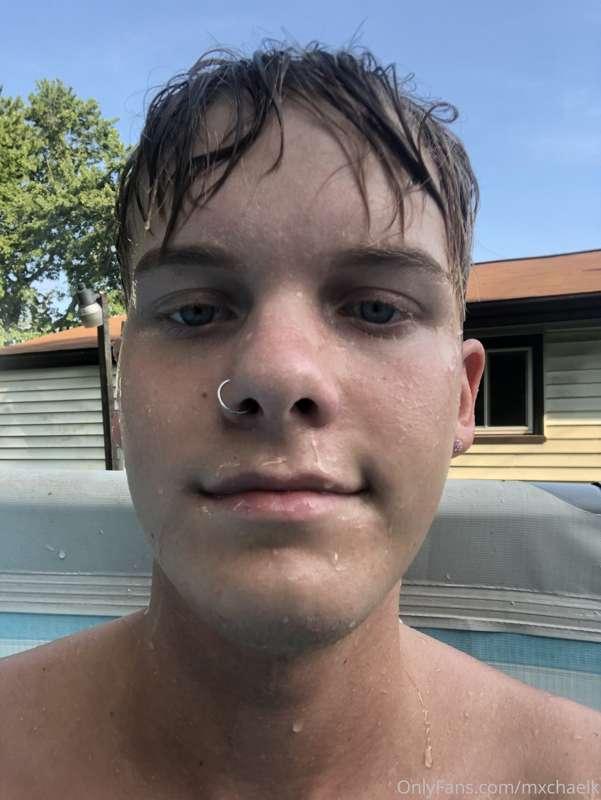 went and swam and afterwards i was really horny