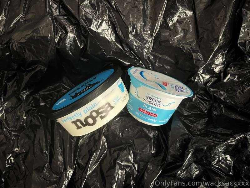 WACKSACK DIET: Plain WHOLE FAT yogurt. I just posted these 2..