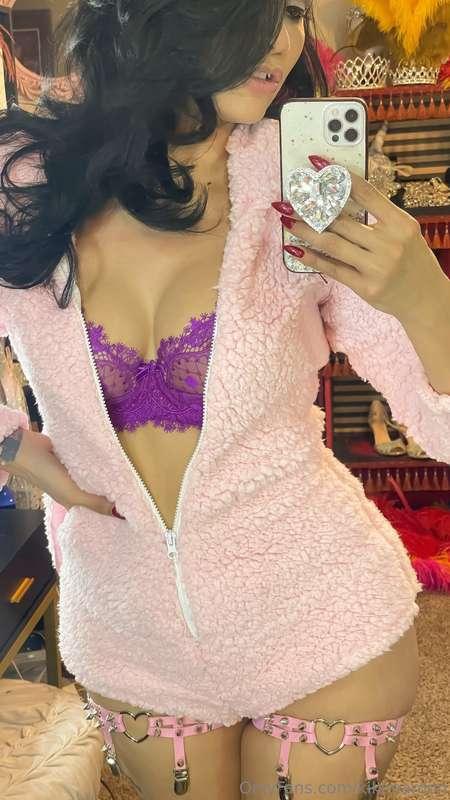 Winter bunny 🥰 I promise this outfit is warmer than it looks..