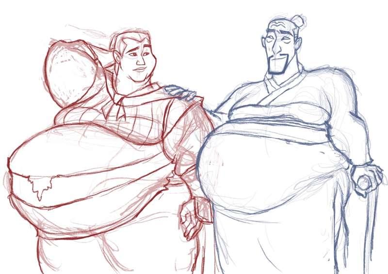 Doodle Reward - Fat Li Shang and Fa Zhou