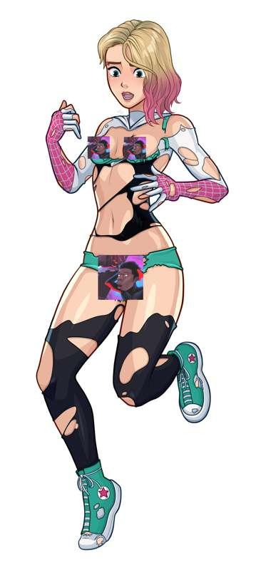 Adult Spider-Gwen 34 V3 Preview (Commission)