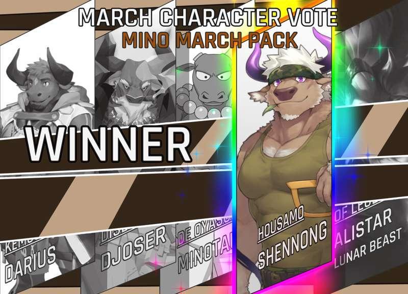 March Character Winner