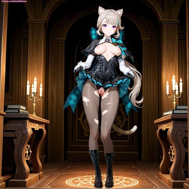 Lynette of Genshin Impact Full Variety [Gen 2.5]