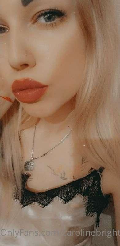 To feel your taste on my lips.