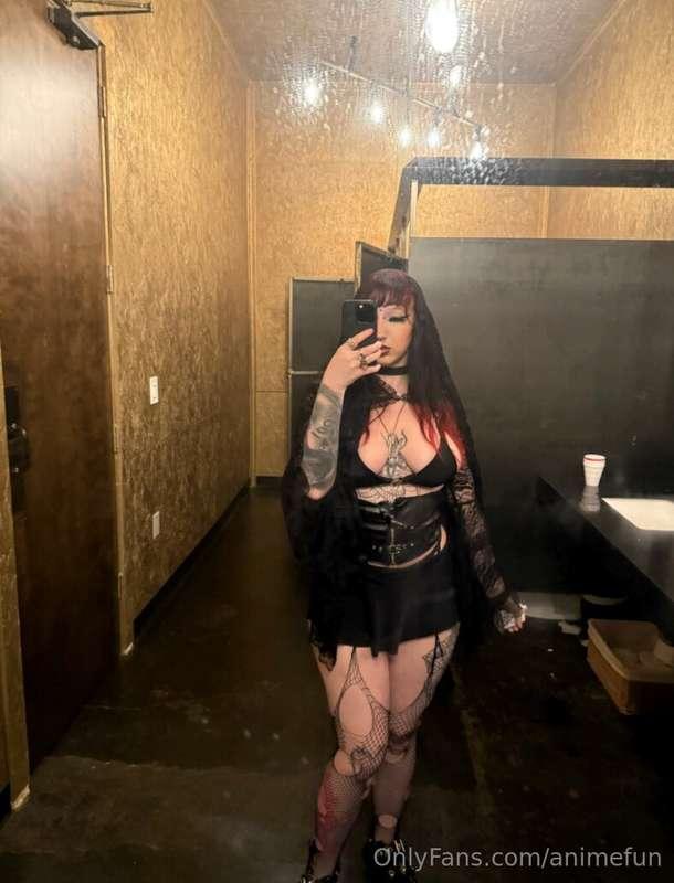 Your screen just became an altar.Kneel. Those fishnets aren’..