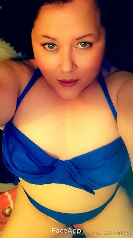 U like me in blue 💙 baby xx