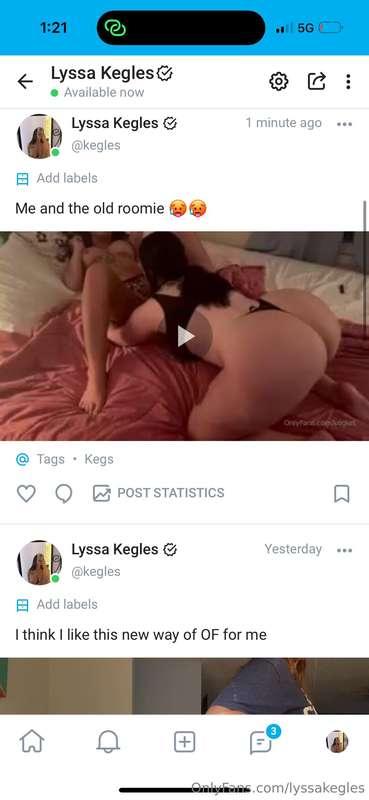 Just posted some g/g content on my subscription page! If you..