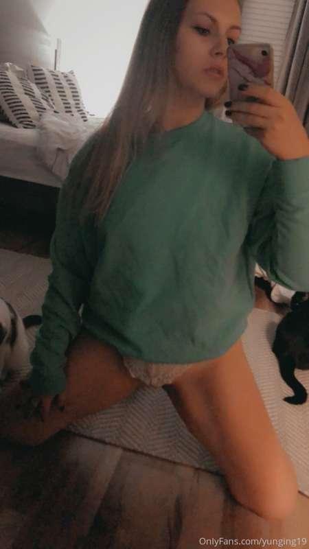 Comfy and ready to snuggle
