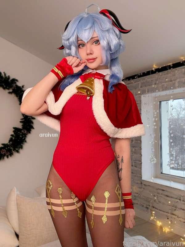 

💌Hello there from Ganyu! Do you want to spend Christmas together?🥺👉🏻👈🏻💖✨
💝Here is my special cozy Christmas set for December subs💝 

#cosplay #ganyu #christmas #legwarmers #heels #bodysuit #babyface #tights #booty #ass #bigass #genshinimpact #feet #footfetish #fullset #ppv #fanservice #horny