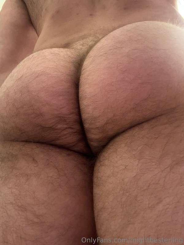 Got a place this furry ass can sit down? 😈Tip if you’d bury ..