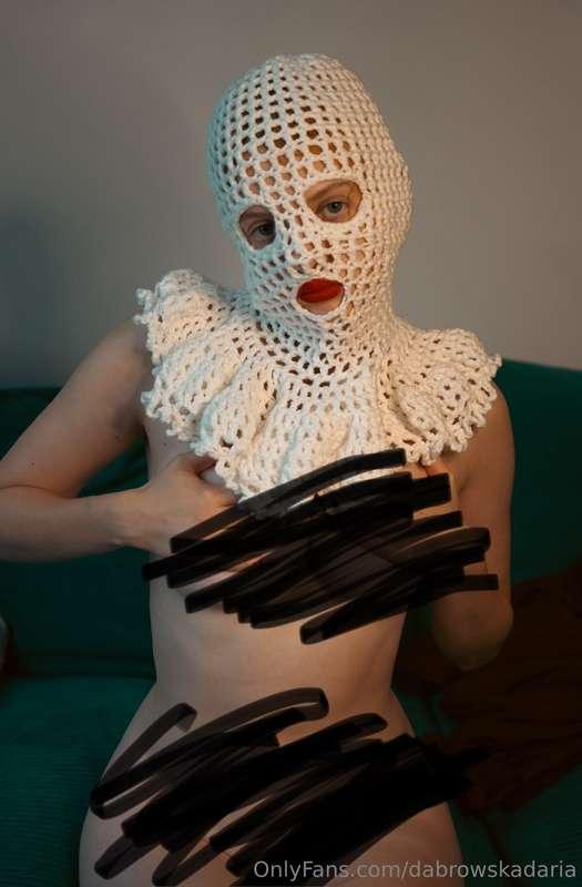 Ready for the new set with a piece I crocheted? 😍