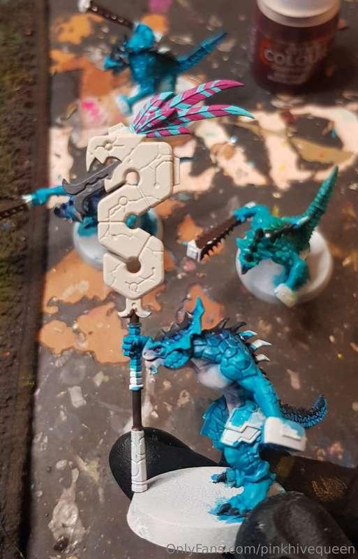 More lizardmen wips! However I really wanna film tomorrow so..