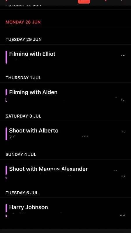 It was suggested to me, that maybe I don’t tell you my filmi..