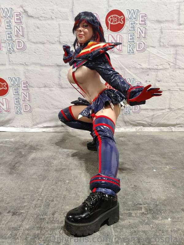 Today at the JapanWeekend! Do you like my Ryuko cosplay? 👀🔥