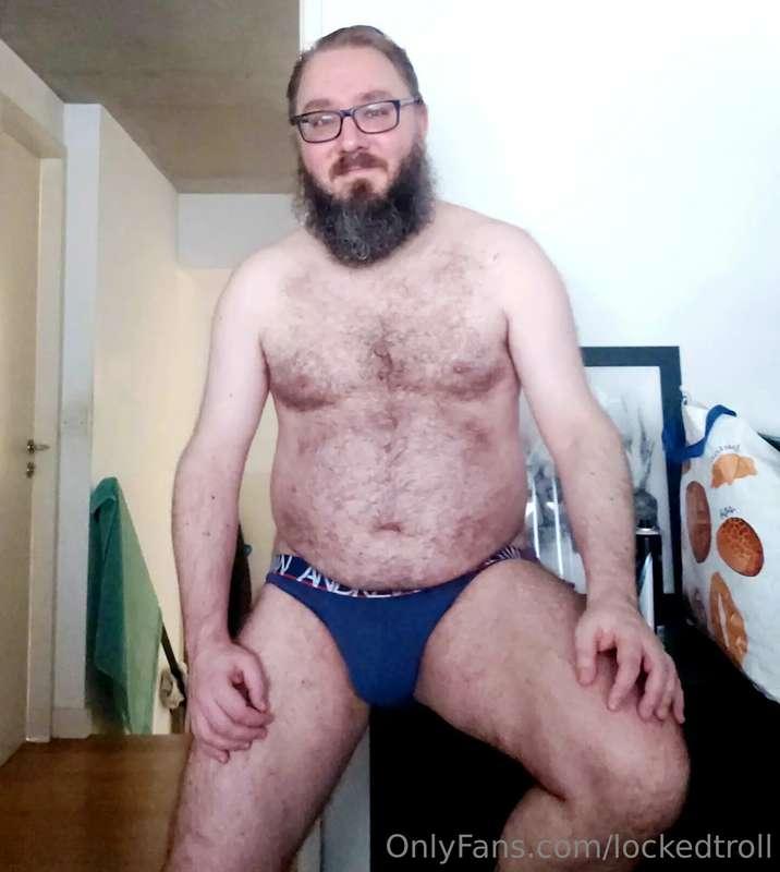 Cage/underwear for today - jockstrap Friday!