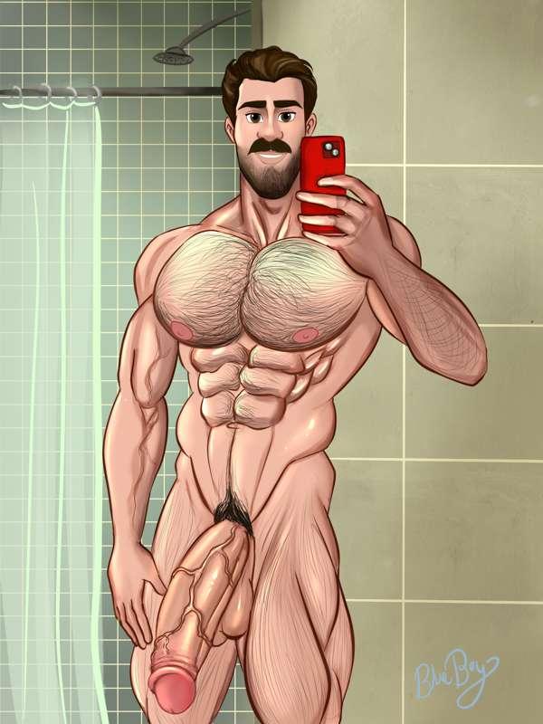 Bill Andersen mirror selfie 