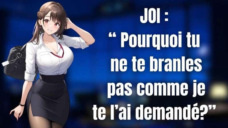[ Exclu Patreon NSFW ] JOI: "Pourquoi tu ne te branles pas comme je te l'ai demandé?"