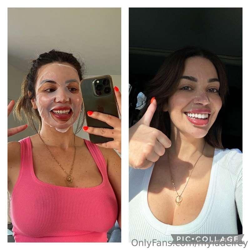 This is your reminder to get a facial today 😉❣️