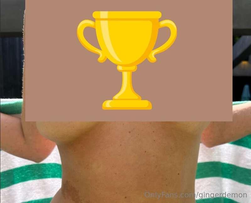 and the award for the best titties on OF goes to 🏆.......
