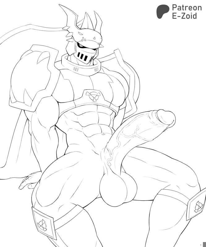 Royal knight (WiP lineart