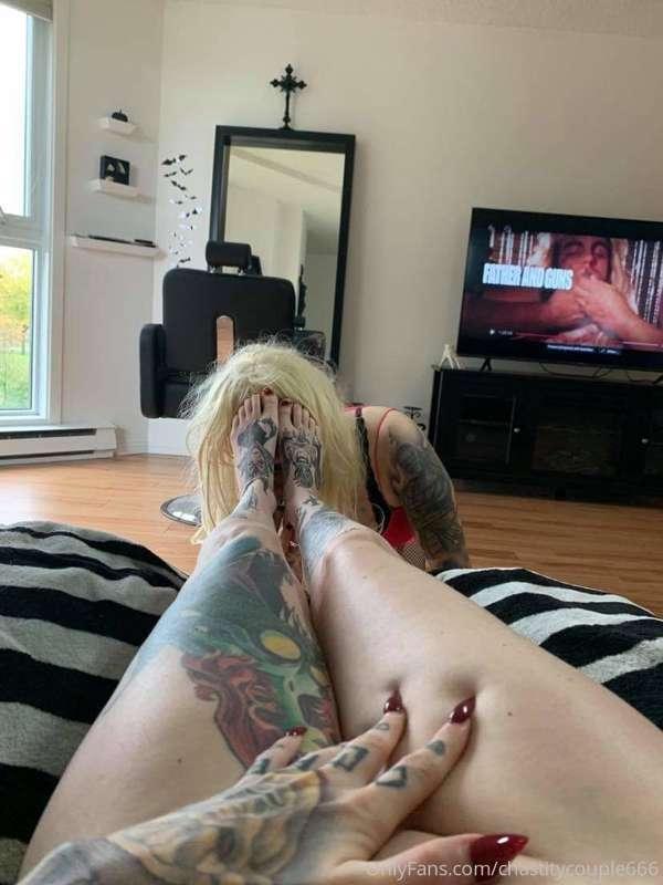 Sometimes you are allowed to lick my pussy but you'll mostly..