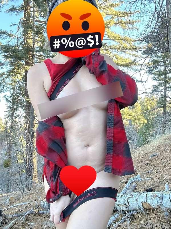 We find someplace secluded and I start to get really horny. I start teasing off my bra and my panties. My mind is going wild thinking of all the ways I'm going to take your large throbbing cock 🥵 Nude with all the naughty bits showing as in the preview. No pussy spread 😔