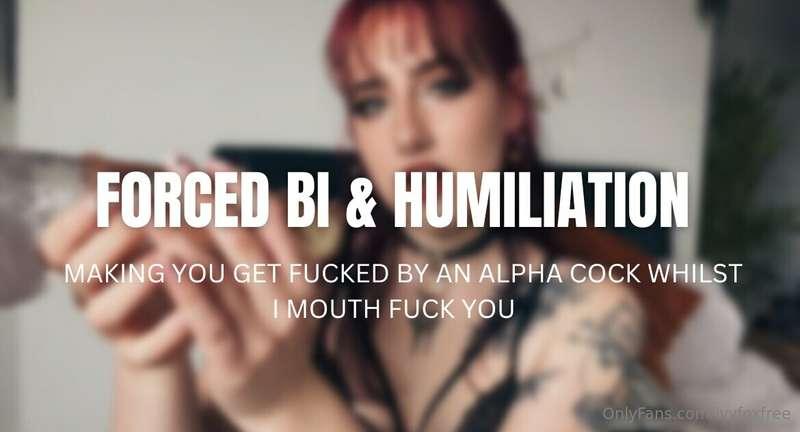 I'm going to **fuck your mouth** while **I humiliate you** a..