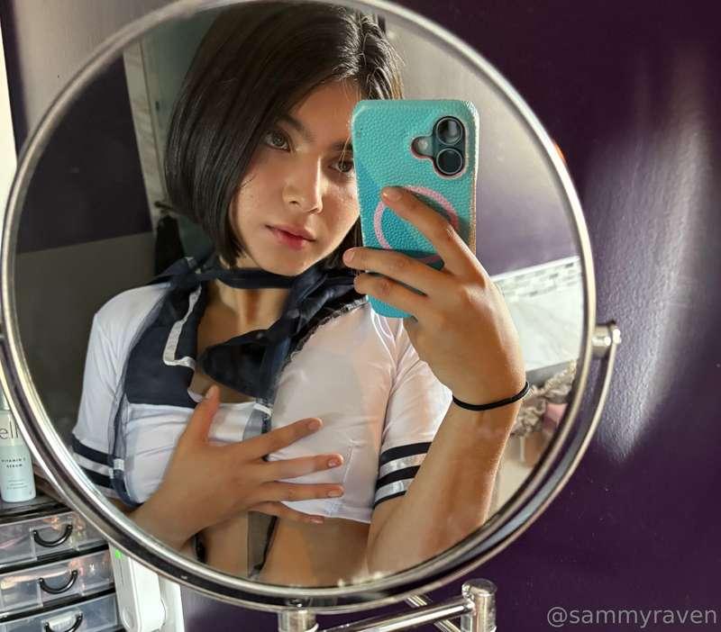 Do you like this reflection in the mirror? Or maybe... it's ..