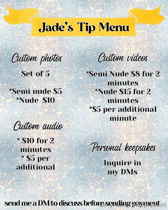 Tip info here! Send me a DM I’d love to chat about it!