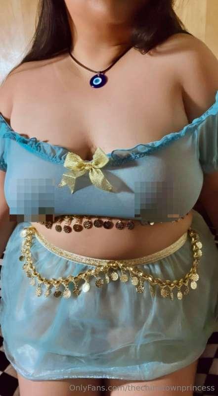 I am entering my cosplay era 😍Let’s be honest Princess Jasmi..